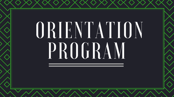 Orientation Programme Report