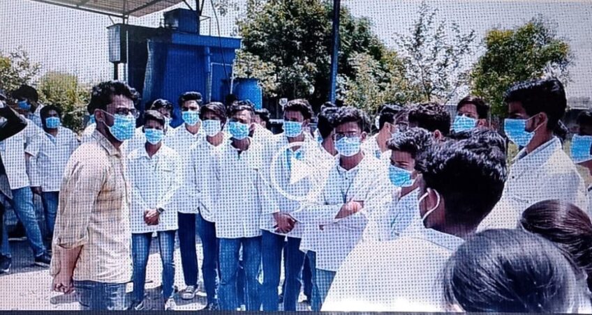 Pharmacy Visit to Golden Eagle Waste Management, Faridabad