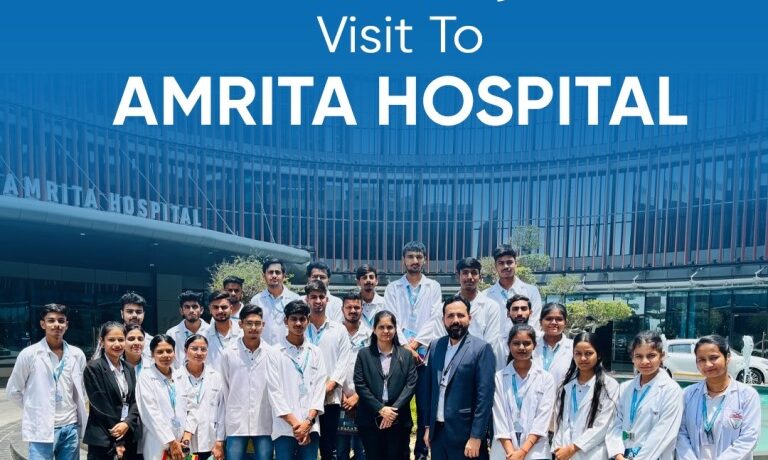 Pharmacy Students Visit to Amrita Hospital