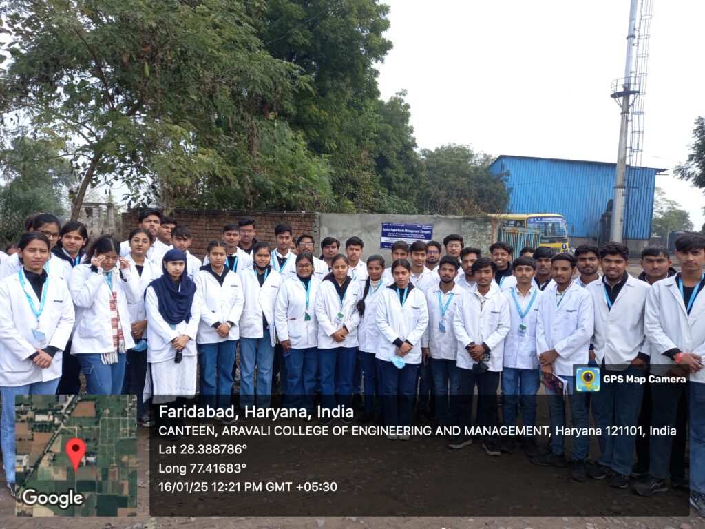 Educational Visit to Golden Eagle Waste Management for D. Pharmacy Students of Anangpuria School of Pharmaceutical Sciences