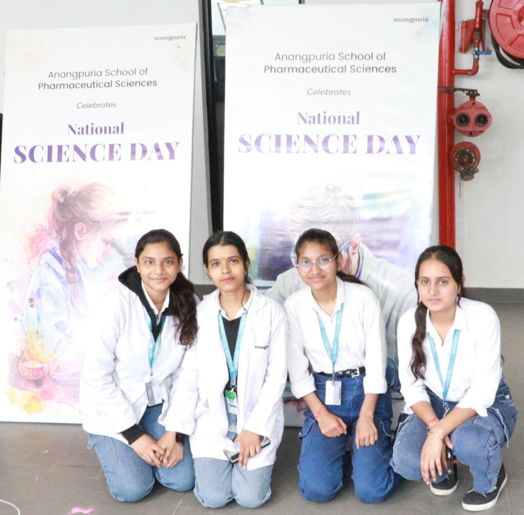 Anangpuria School of Pharmaceutical Sciences celebrated National Science Day on 28-02-2025